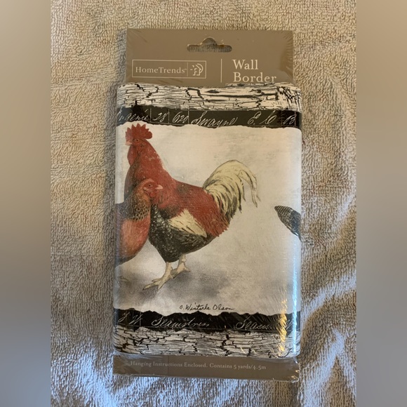 Home Trends Wall Decor Wall Border Chickens Poshmark